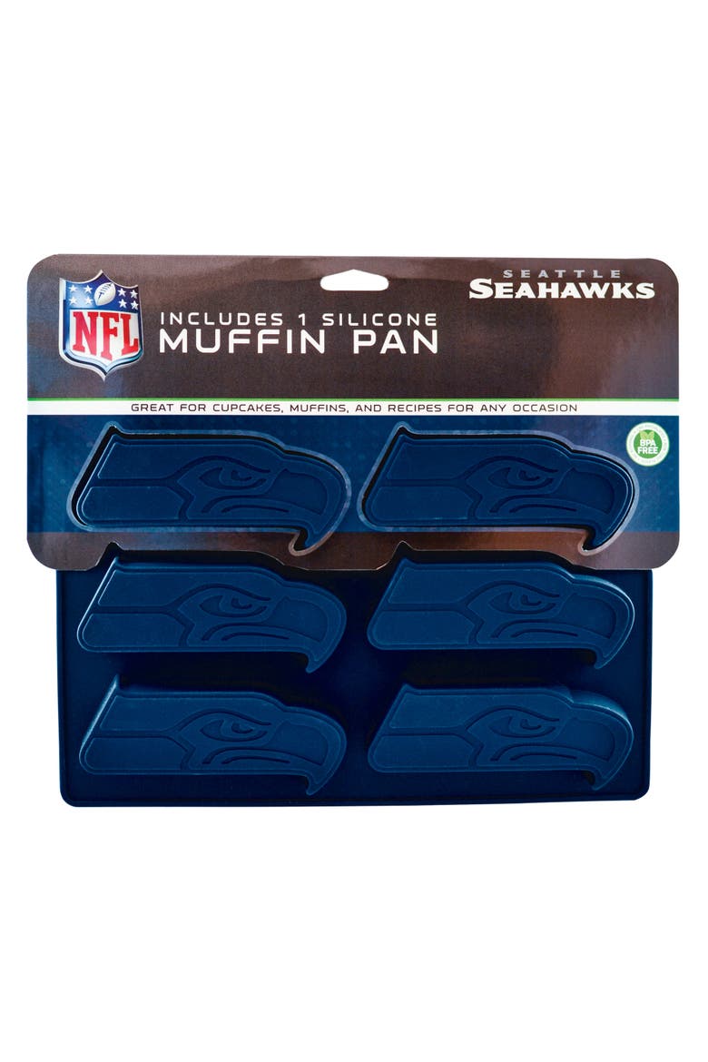 Seattle Seahawks Muffin Pan, Main, color, Multicolor