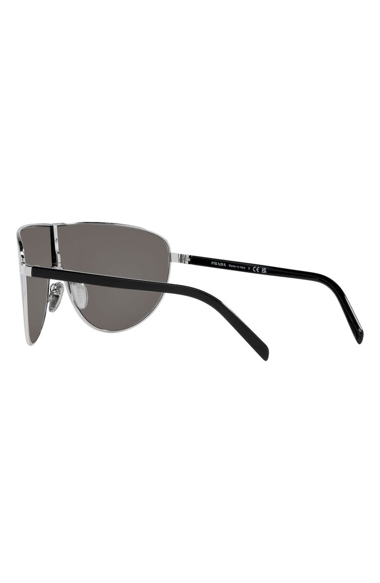 Prada 37mm Rectangular Sunglasses, Alternate, color,