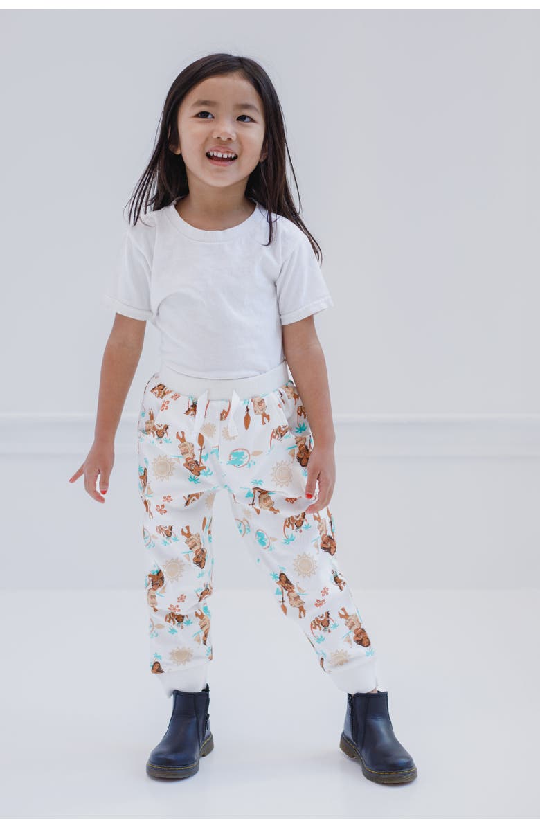 Disney Princess 2-Pack Pants, Alternate, color, Moana Multicolor