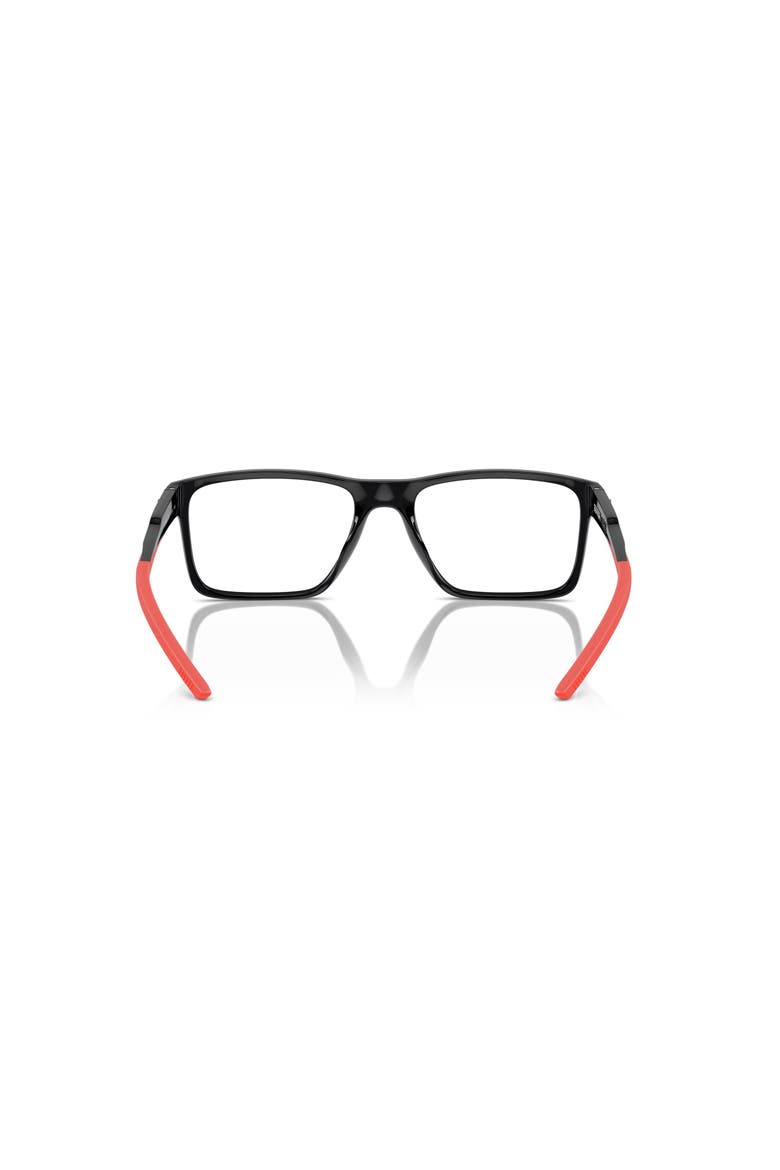 54mm Rectangle optical glasses, Alternate, color, Black