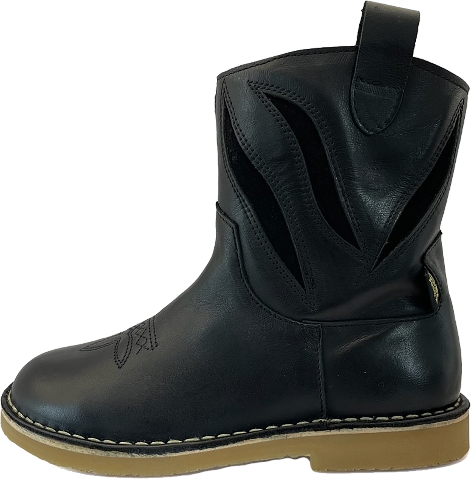 Young Soles Jessie Kids Cowboy Boot, Alternate, color, Black