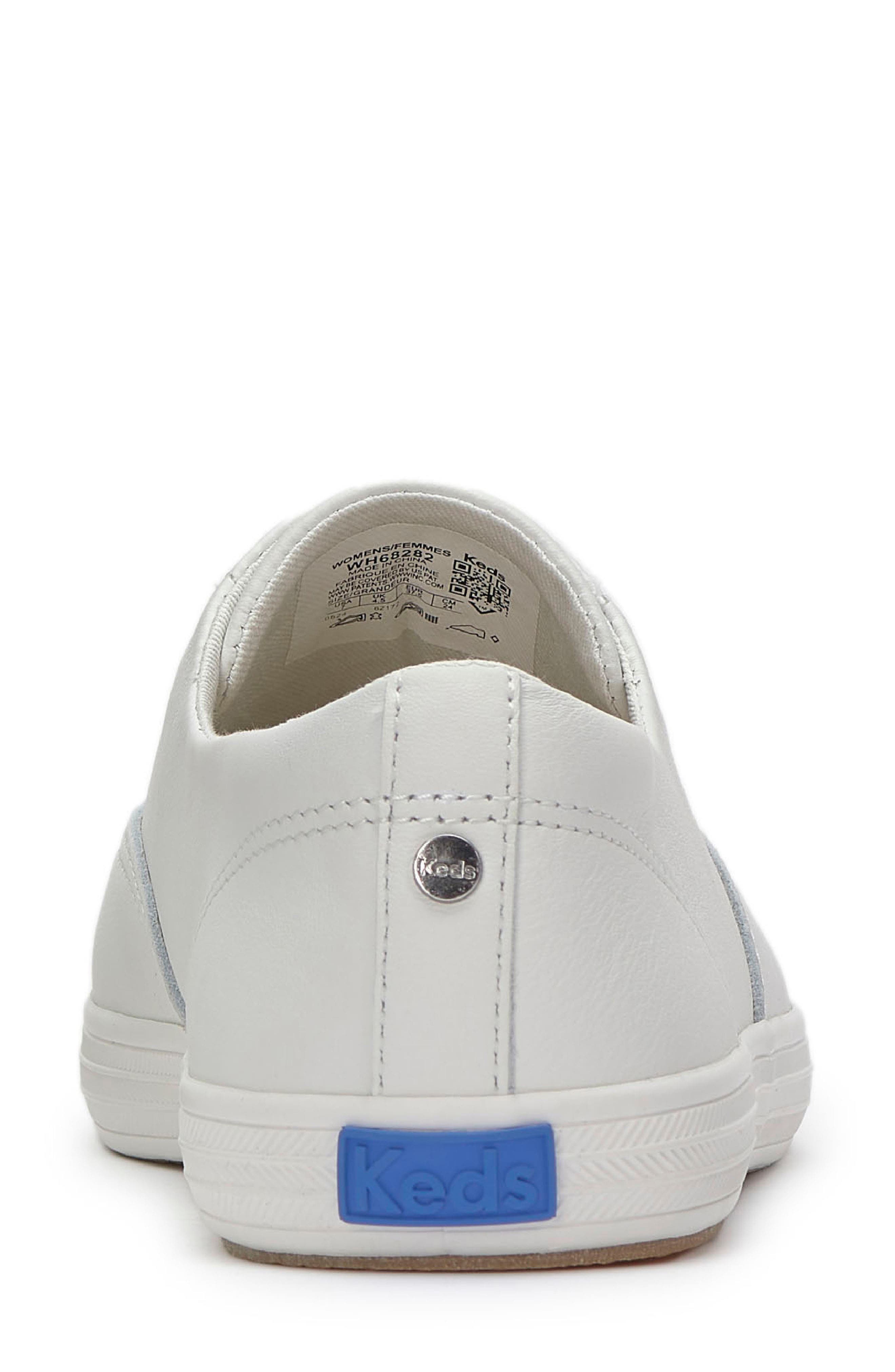 Square Toe Slip-On Sneaker, Alternate, color, SNOW WHITE