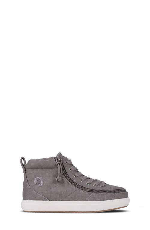 Billy Footwear Kids' Classic Dr High Ii Sneaker In Gray
