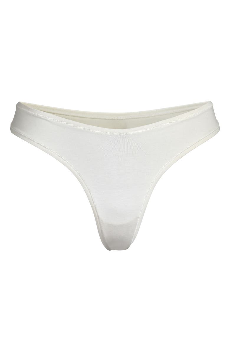 SKIMS Dipped Cotton Thong, Alternate, color, 