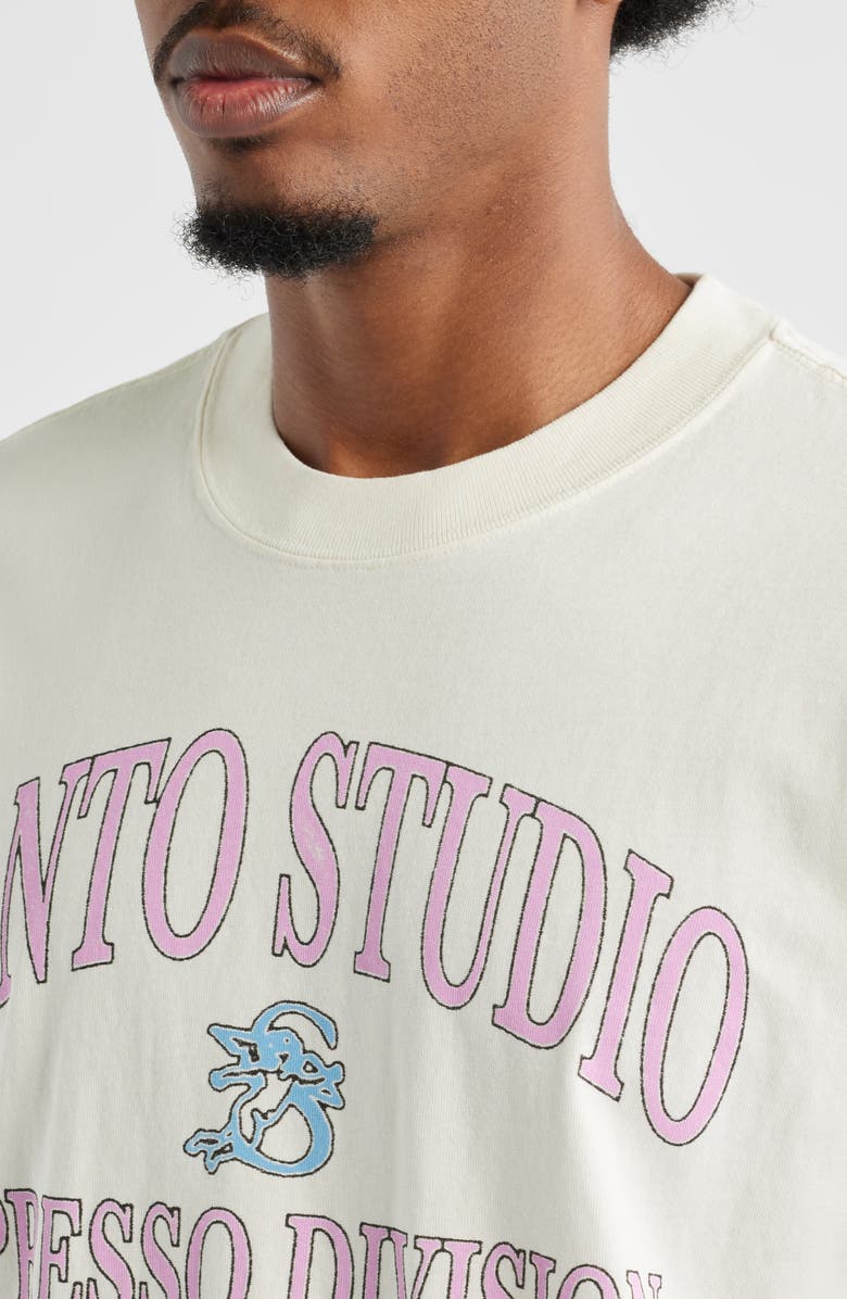 SANTO STUDIO Espresso Division Graphic T-Shirt, Alternate, color,