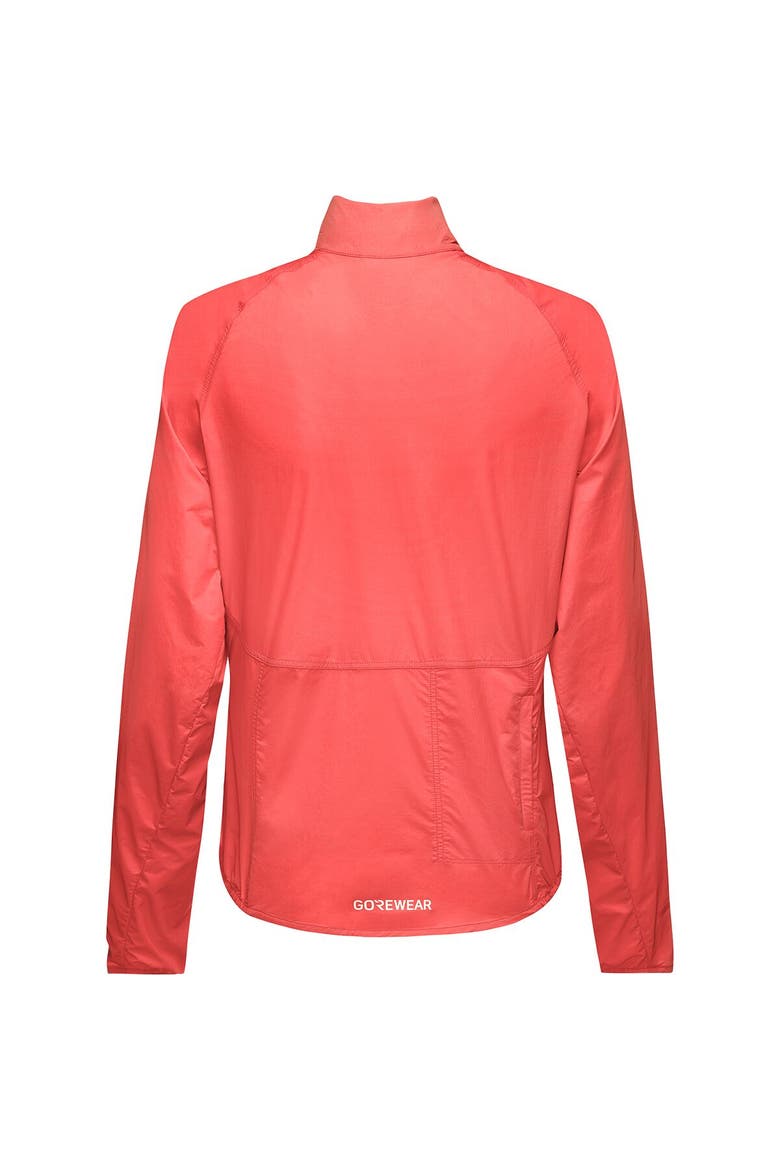 Spinshift Windbreaker - Women's, Alternate, color, Coral Red