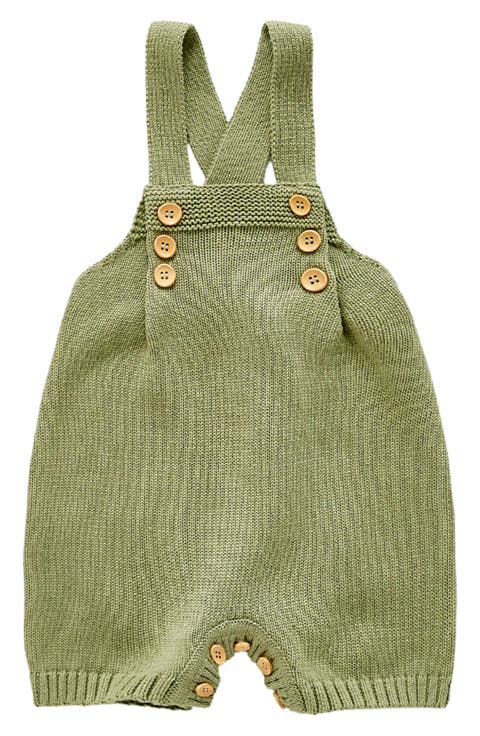 Spencer Knit Cotton Romper (Baby)