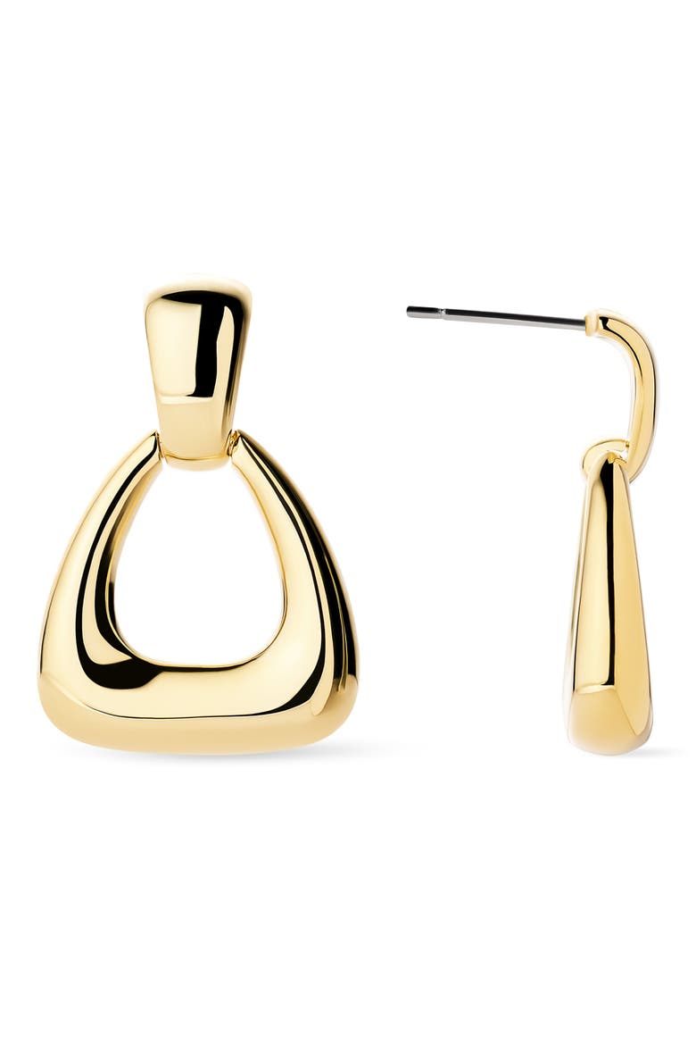 Dakota Statement Earrings, Main, color, GOLD