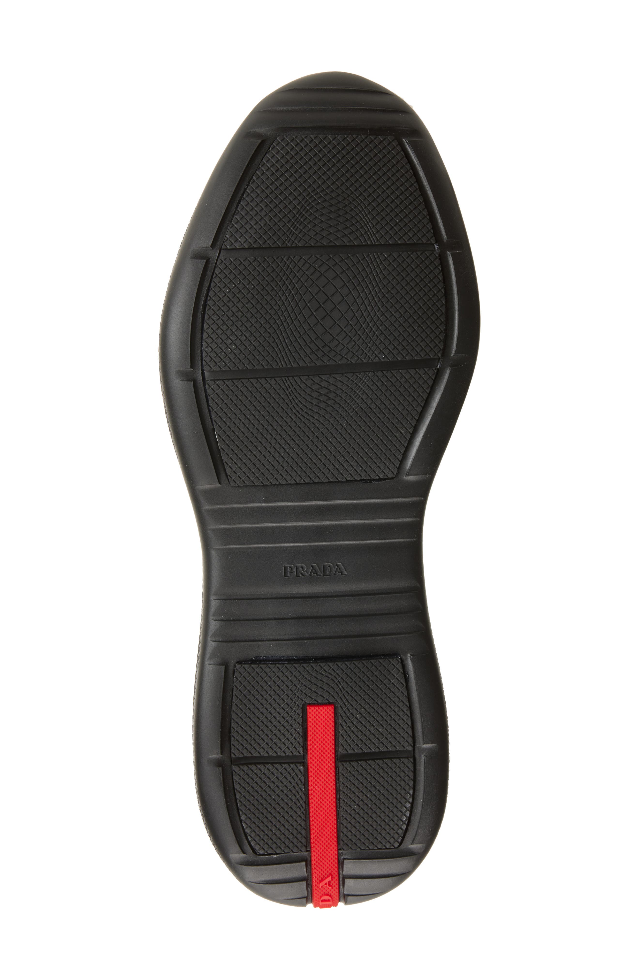 Prada America's Cup High Top Sneaker, Alternate, color, 