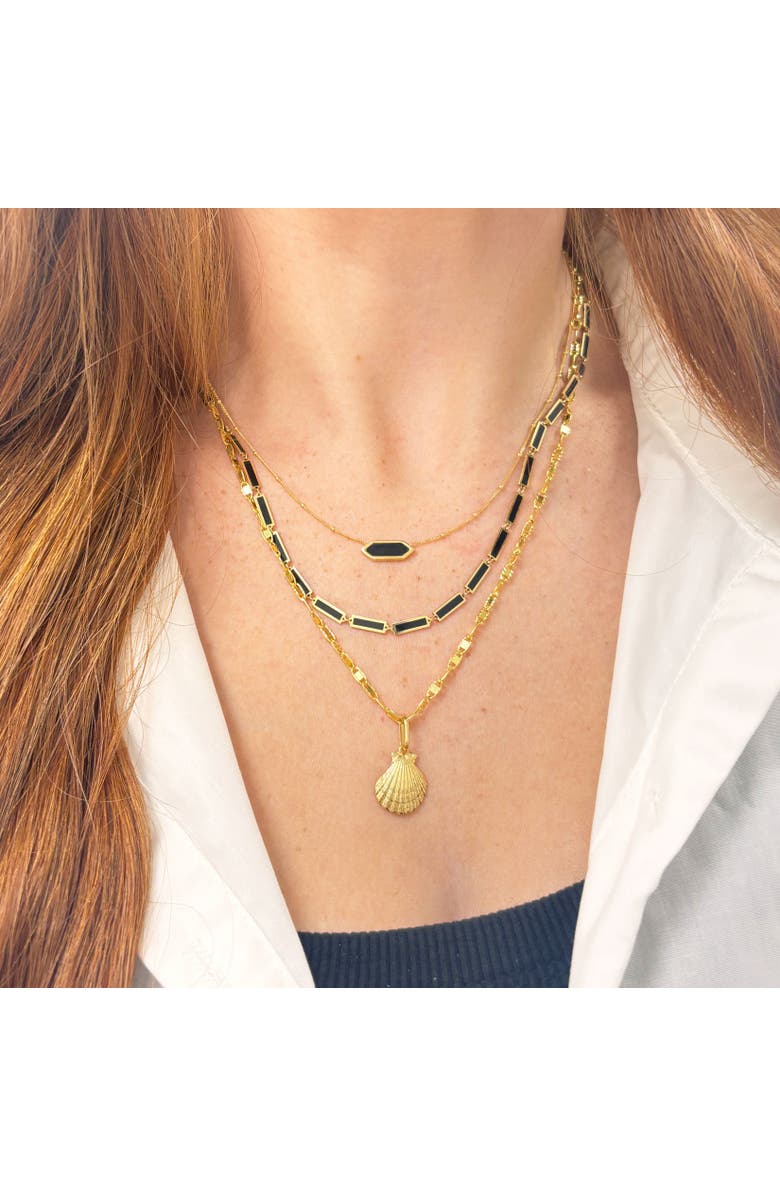 The Lovery Fine Jewelry Gold Seashell Charm, Alternate, color, Yellow Gold