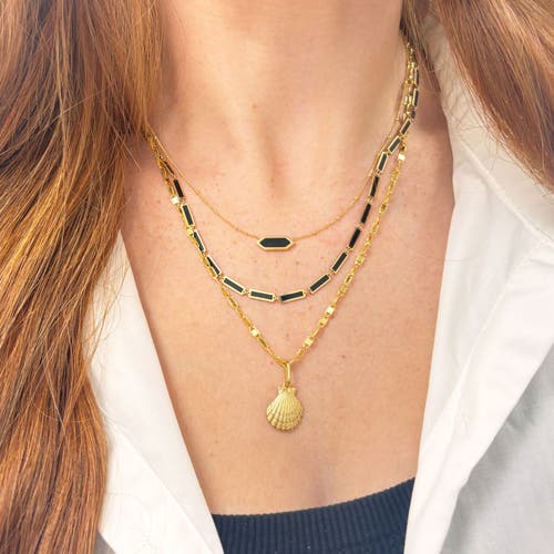 The Lovery Fine Jewelry Gold Seashell Charm In Gold