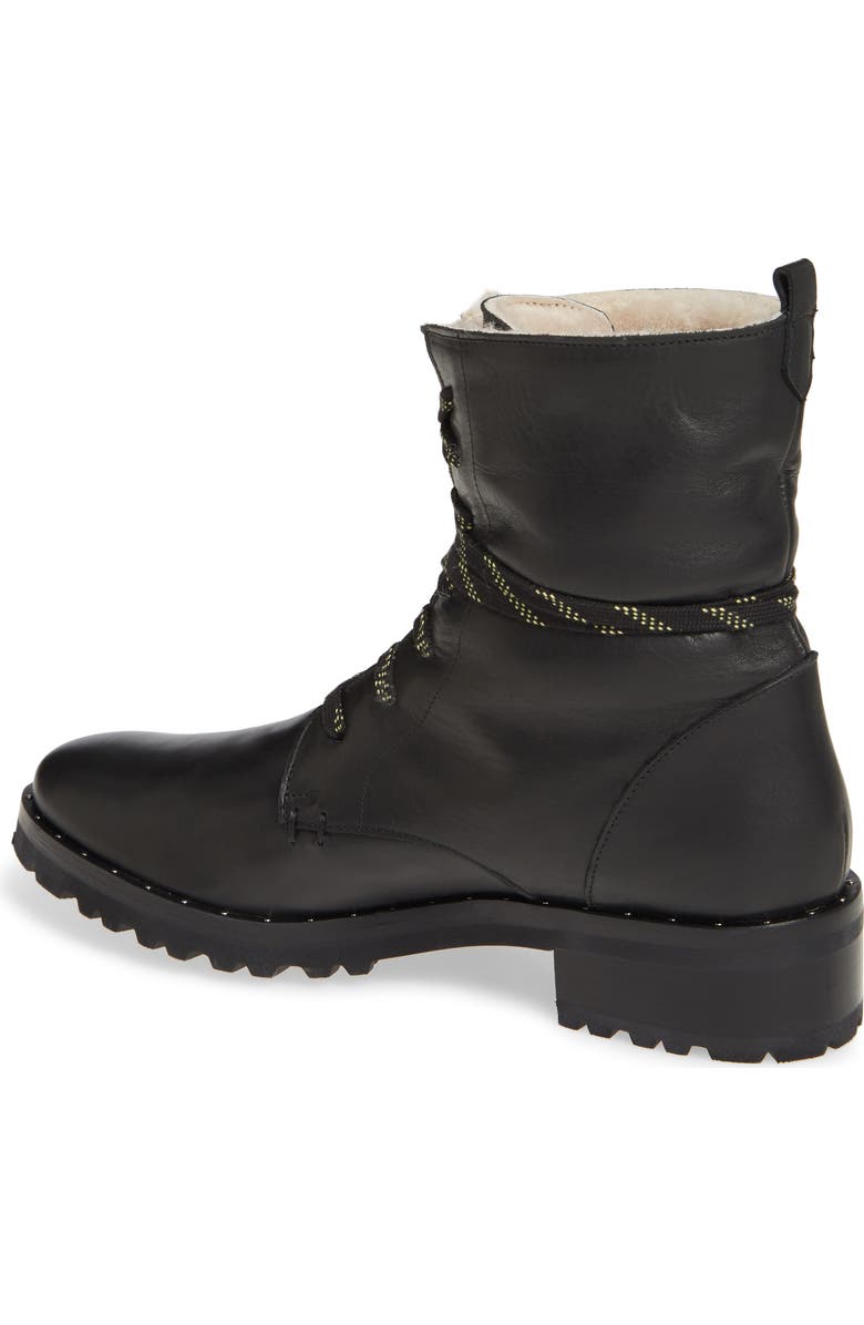 Freda Salvador Genuine Shearling Lined Hiker Boot, Alternate, color,