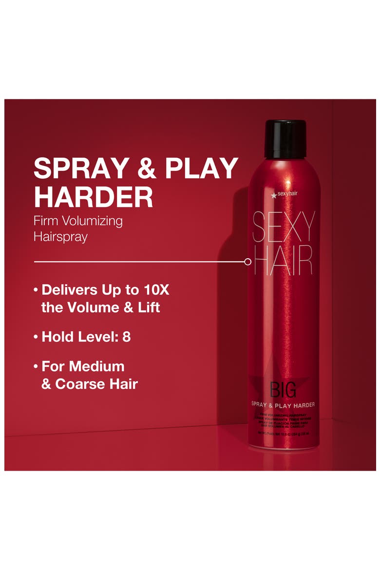 Big Sexy Hair Spray & Play Harder Firm Volumizing Hairspray - 10 oz., Alternate, color, NONE