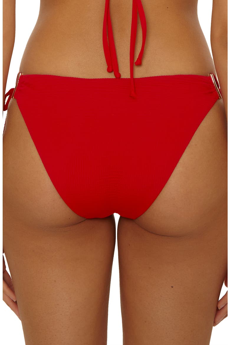 Riveria Tie Side Bikini Bottoms, Alternate, color, APPLE