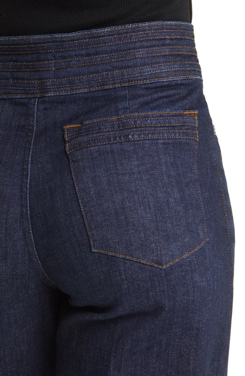 FRAME Triple Binding Slim Palazzo Jeans, Alternate, color, 