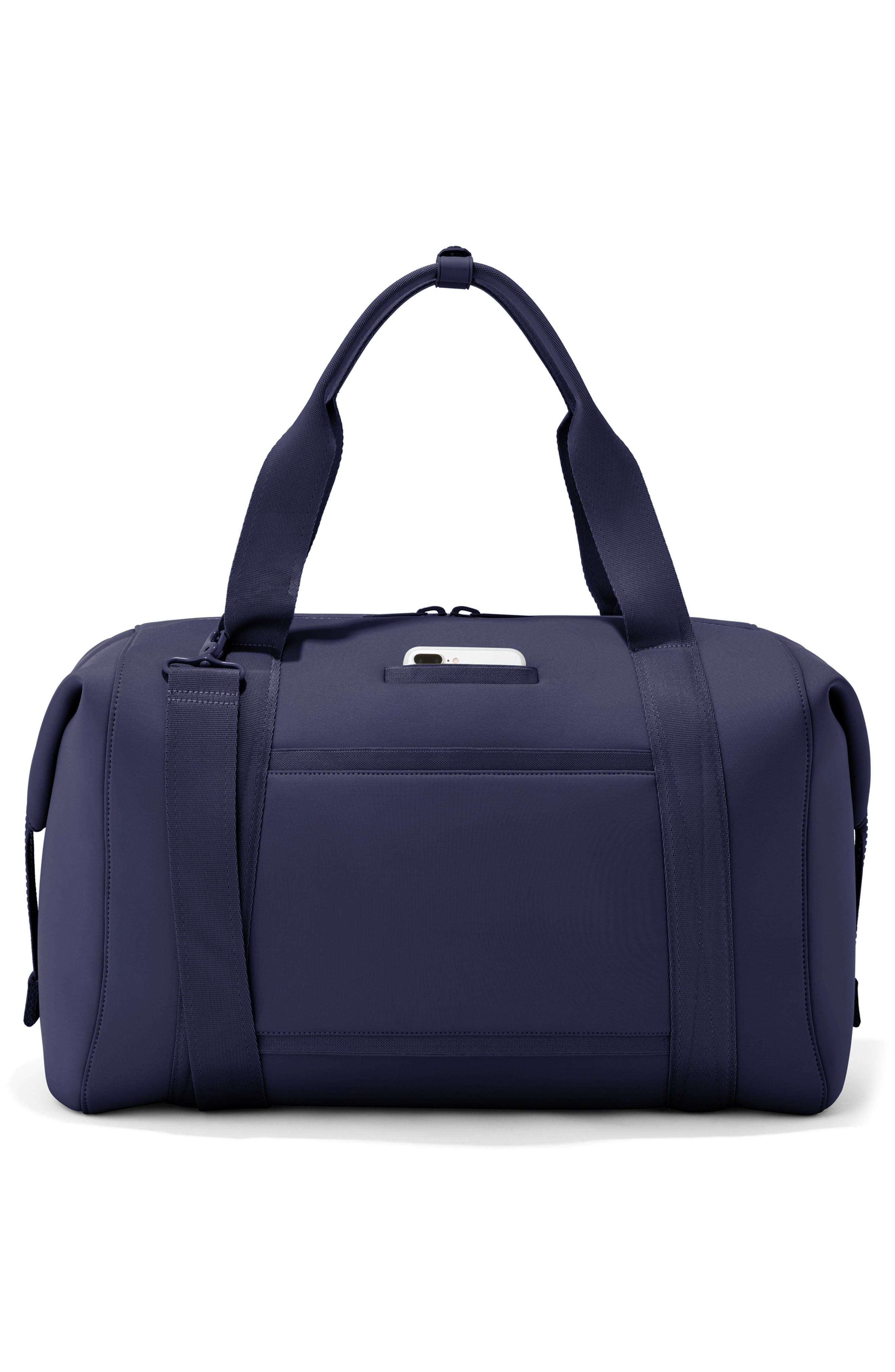 Landon Extra Large Neoprene Carryall, Alternate, color, STORM