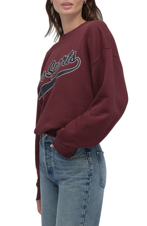 Favorite Daughter Go Sports Sweatshirt In Red