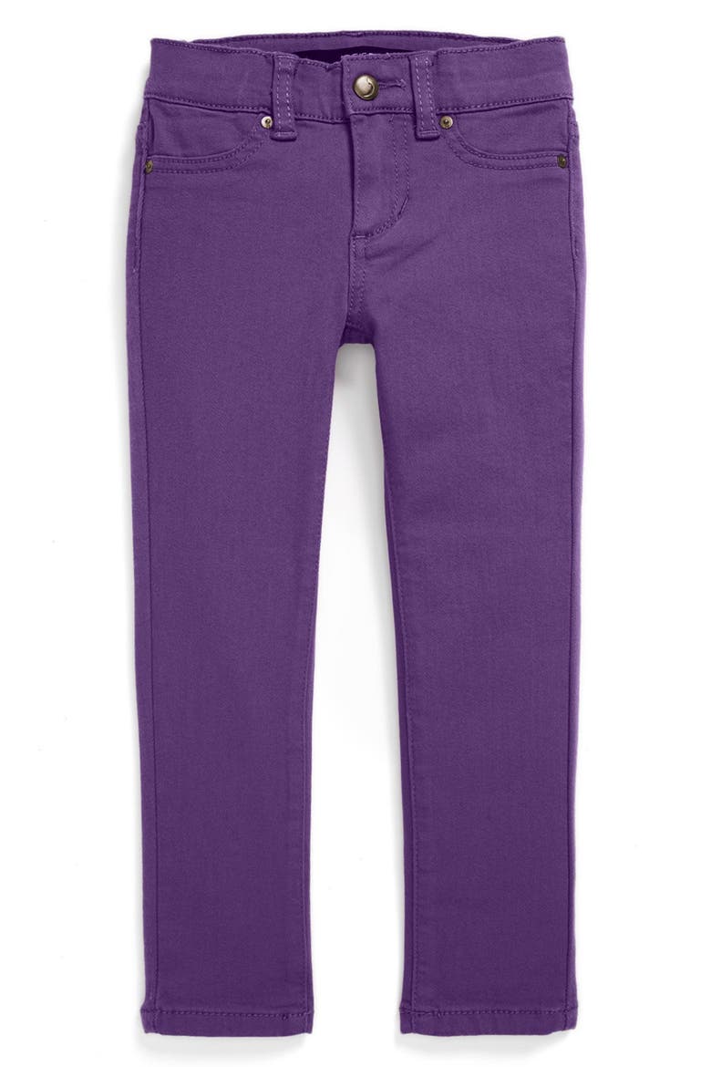 'Super Gummy' Stretch Jeggings, Alternate, color, ACAI