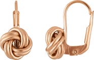 FZN 14K Gold Knot Earrings