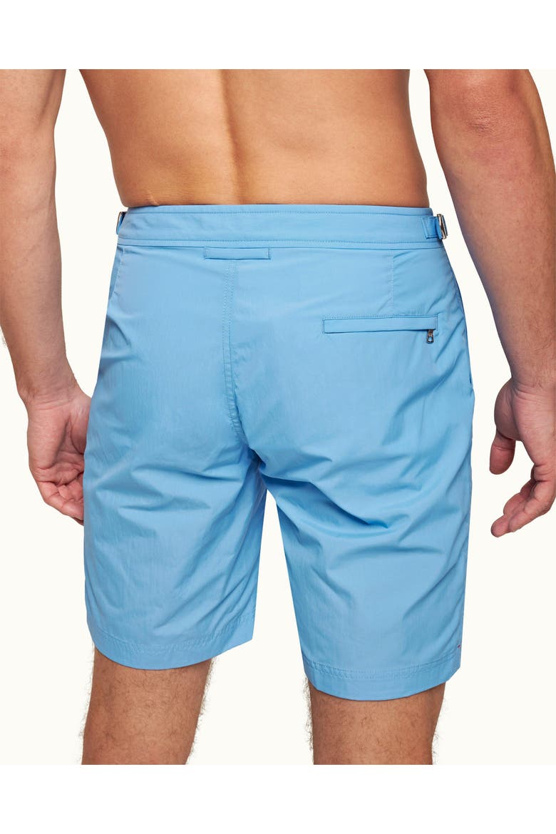Dane Longest-Length Swim Shorts, Alternate, color, RIVIERA II