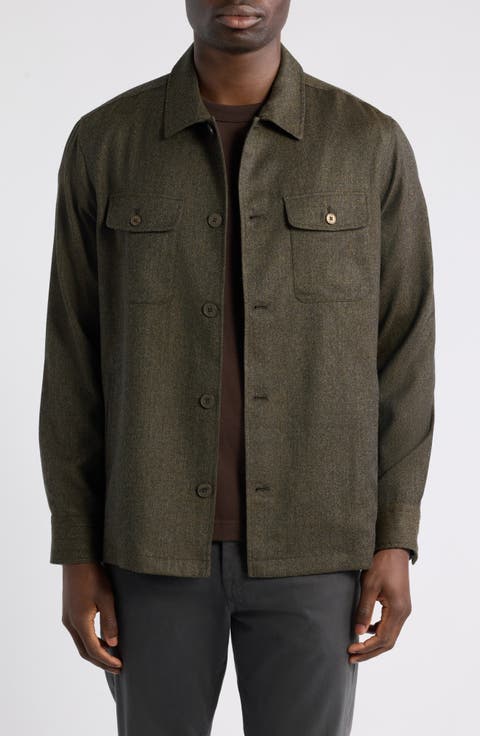 Active Wool Overshirt