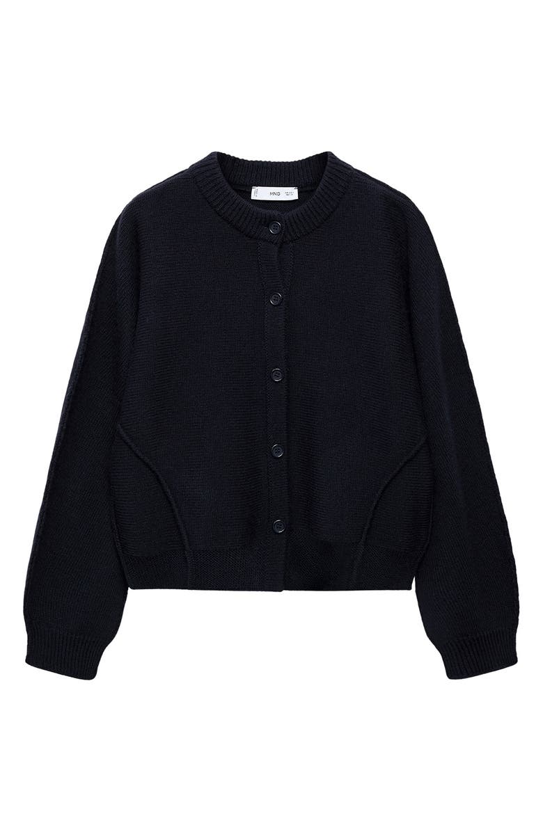 MANGO Sea Cardigan, Alternate, color, Dark Navy