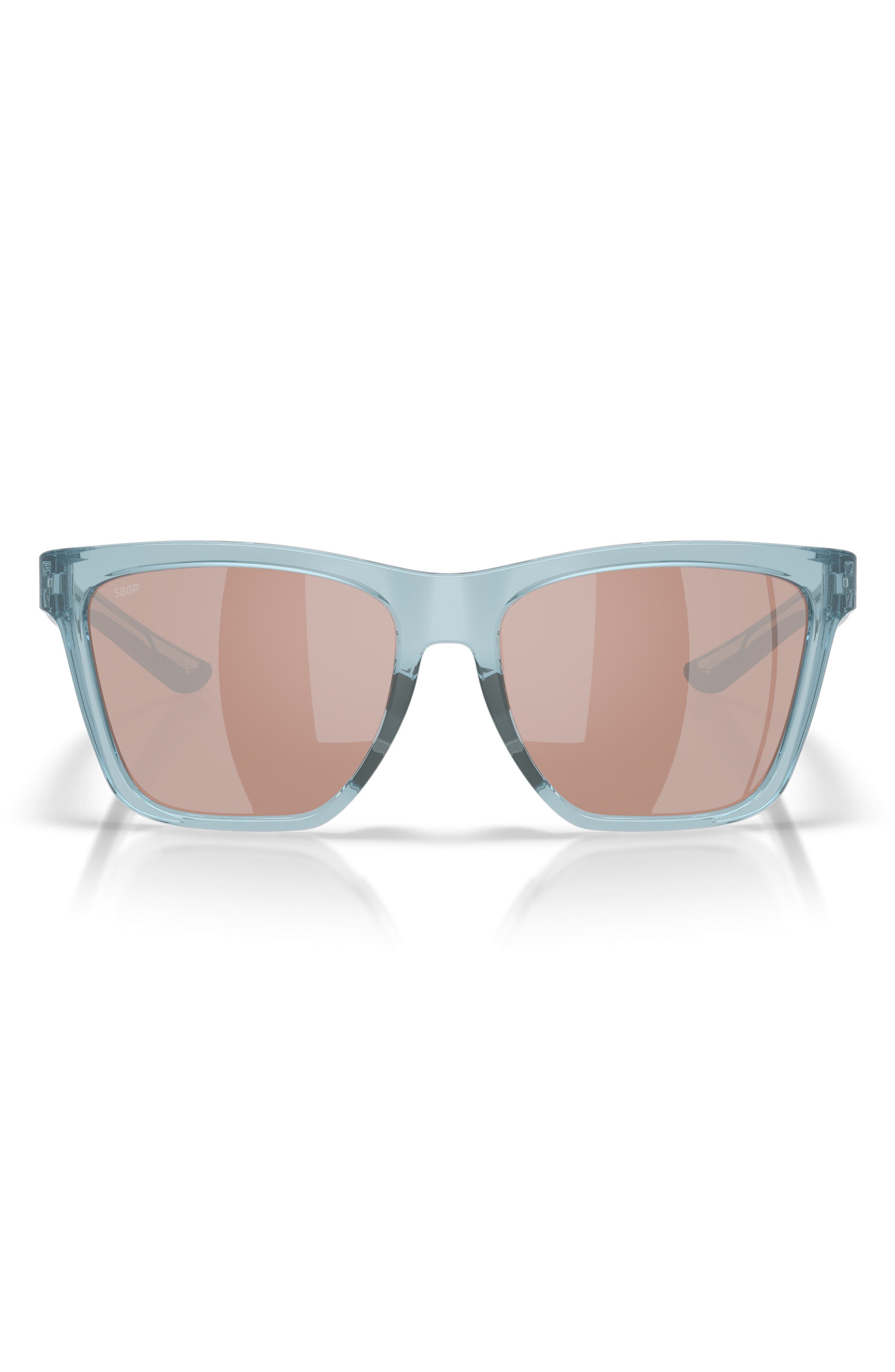 TRANSLUCENT SILT BLUE / COPPER SILVER MIRROR 580P