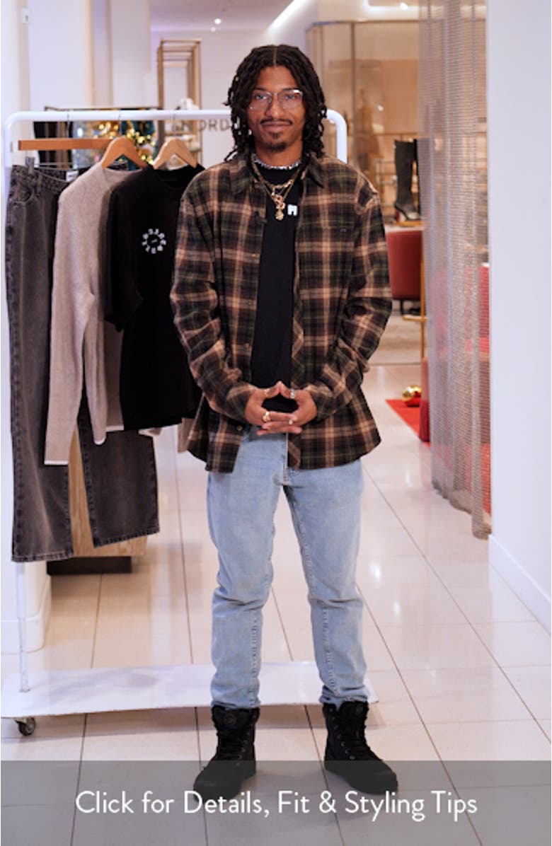 Coastline Cotton Flannel Button-Up Shirt, sales video thumbnail