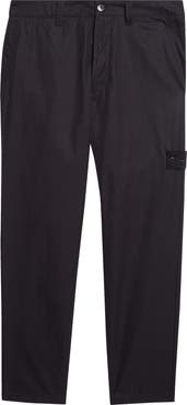 Stone Island Cotton Straight Leg Pants