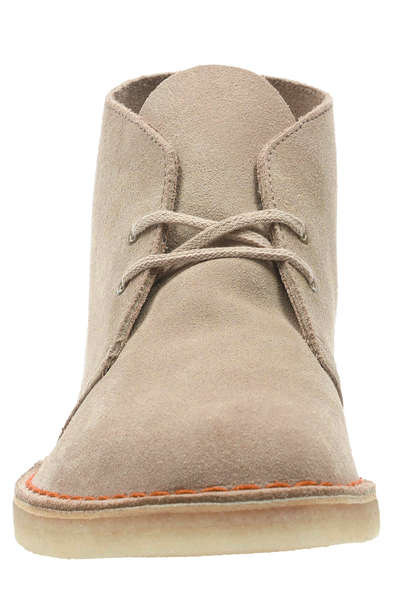 Clarks® Desert Chukka Boot, Alternate, color, SAND SUEDE