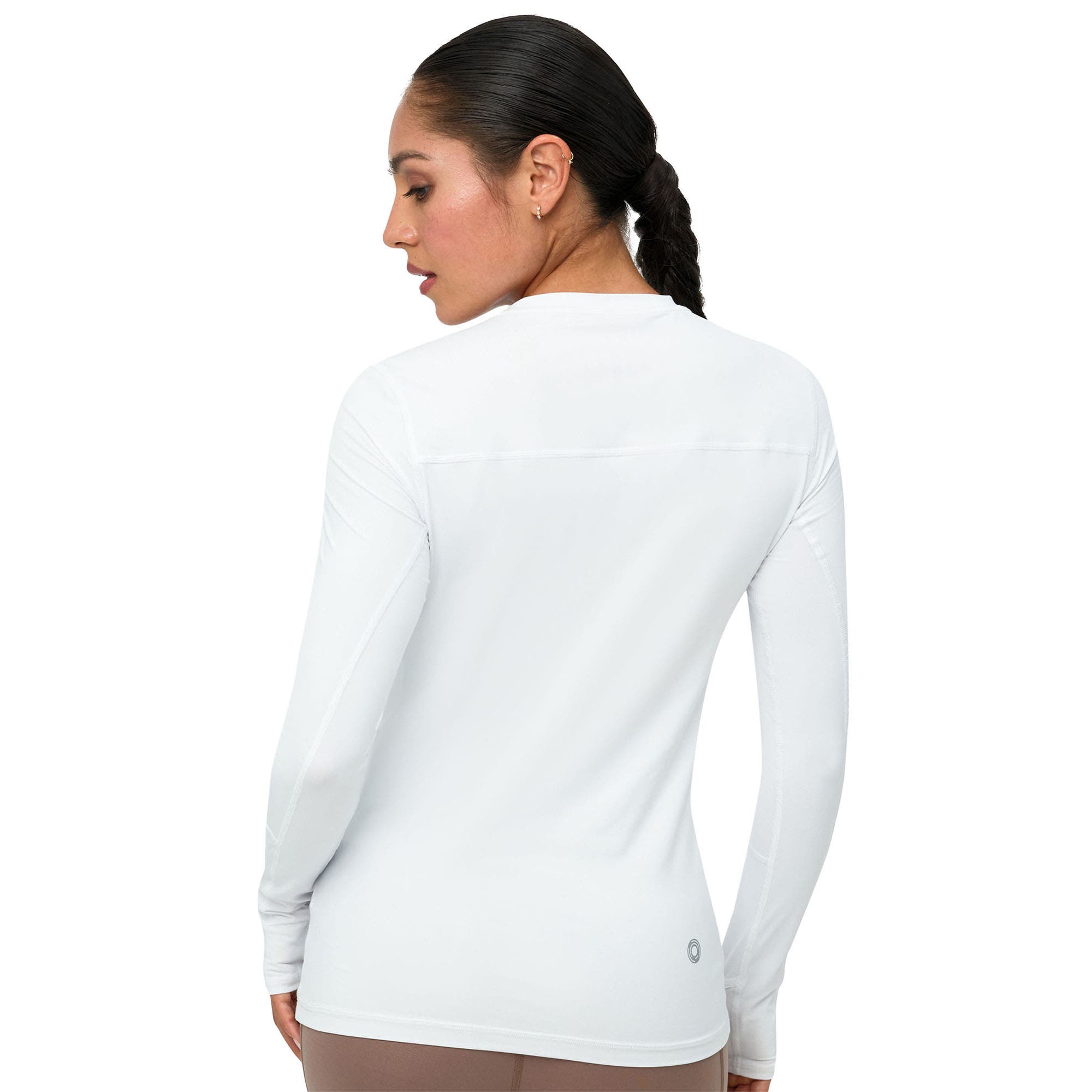 Women's Performance Quarter Zip Long Sleeve Crew Shirt - image 4
