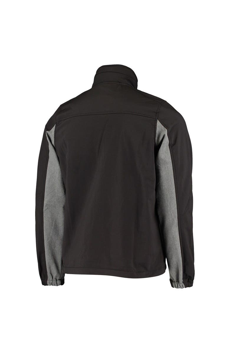 DUNBROOKE Men's Dunbrooke Black Atlanta Falcons Circle Zephyr Softshell Full-Zip Jacket, Alternate, color, 