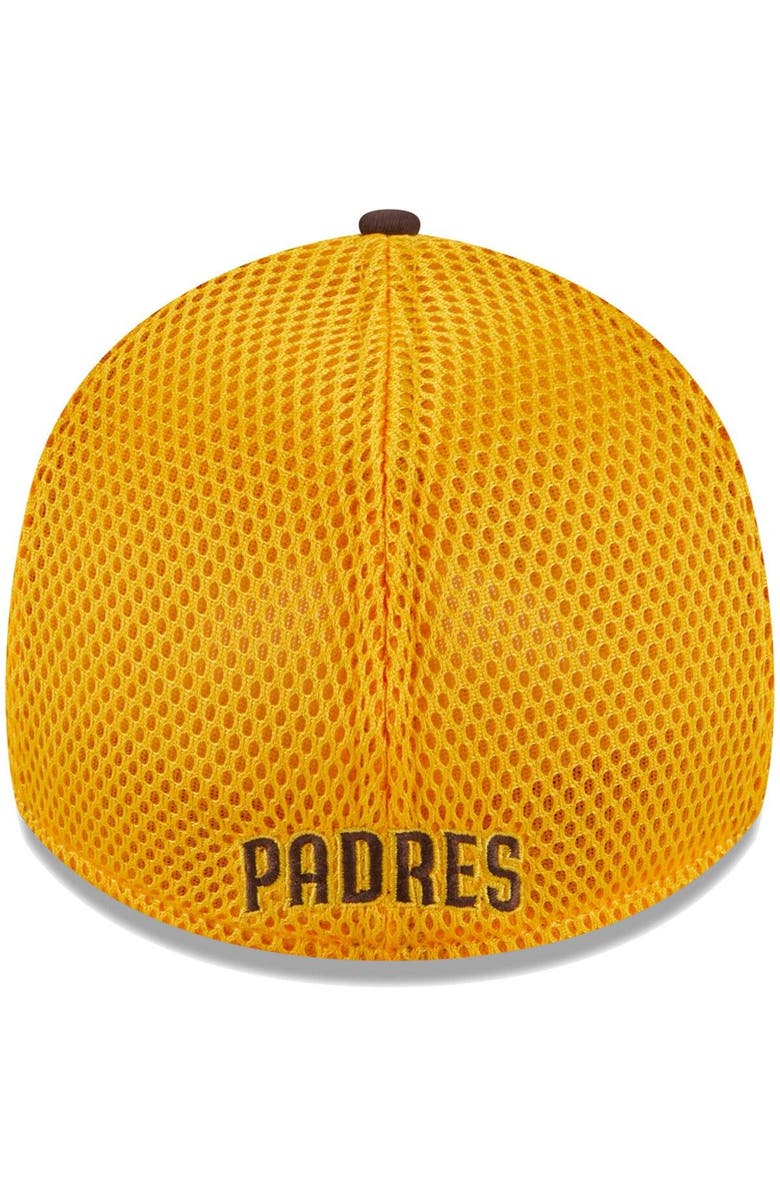 New Era Men's New Era Brown San Diego Padres Team Neo 39THIRTY Flex Hat, Alternate, color, Brown
