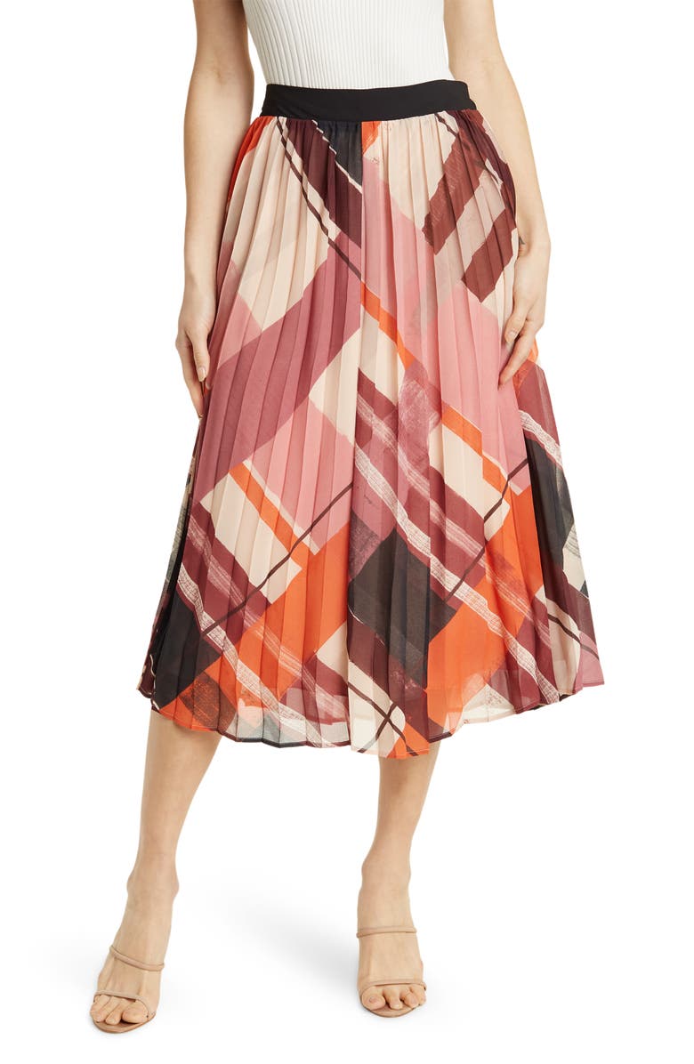 DR2 by Daniel Rainn Daniel Rainn Multicolor Midi Skirt, Main, color,