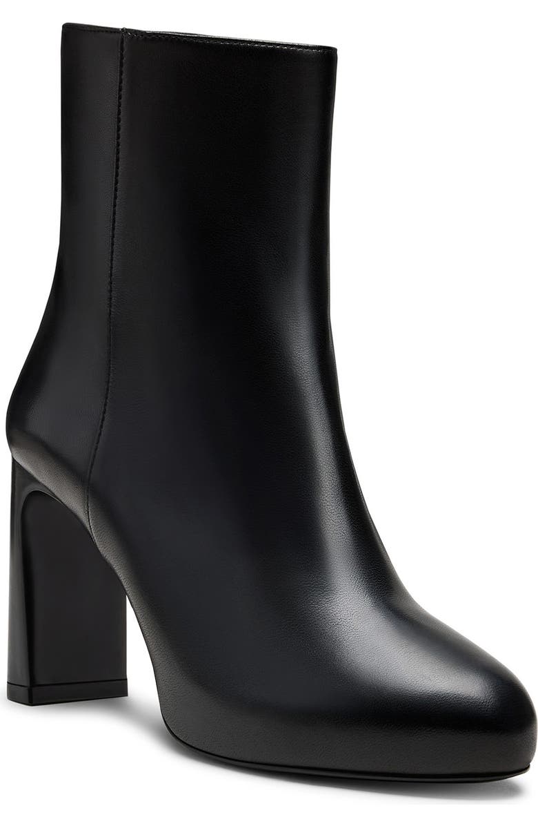 Stuart Weitzman Babette Platform Zip Bootie, Main, color,