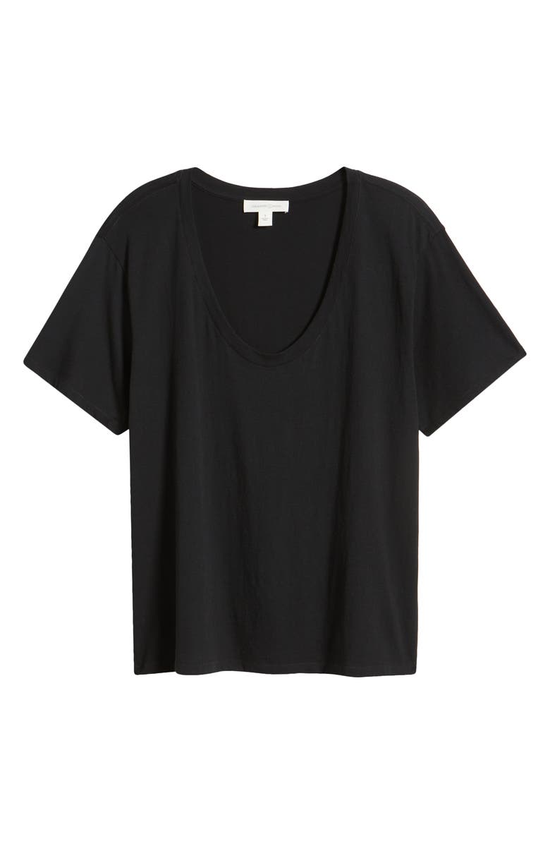 Treasure & Bond Relaxed Scoop Neck Cotton T-Shirt, Alternate, color,