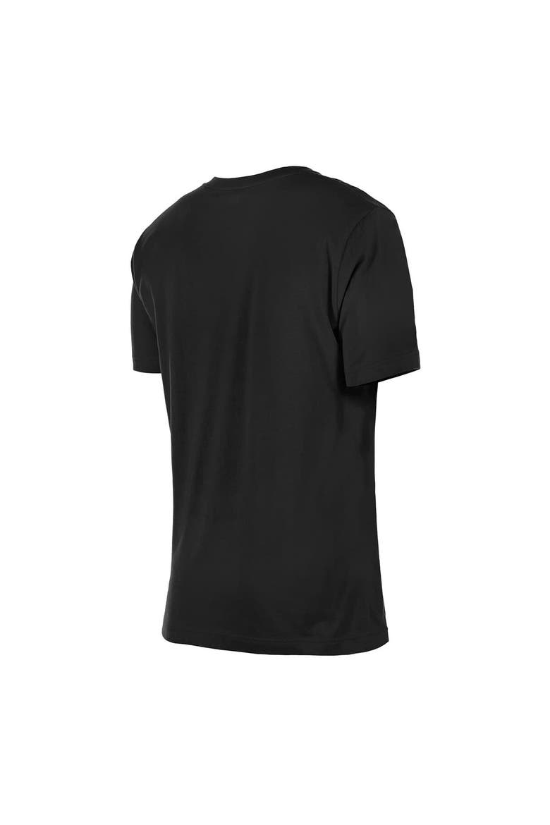 Women's New Era Black San Antonio Spurs Glam Game Flower T-Shirt, Alternate, color, Black