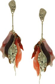 OLIVIA WELLES Renata Petal Drop Earrings