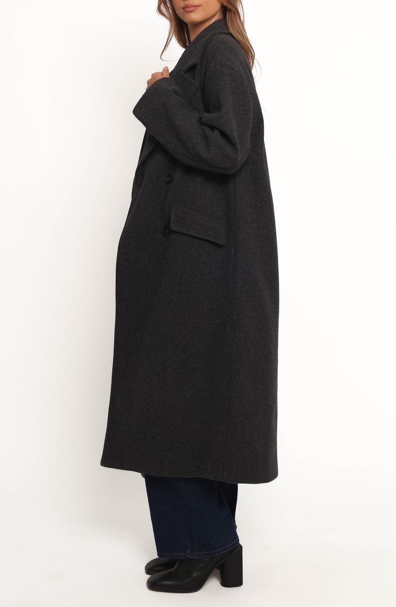 Petal & Pup Brylie Oversize Coat, Alternate, color, Charcoal