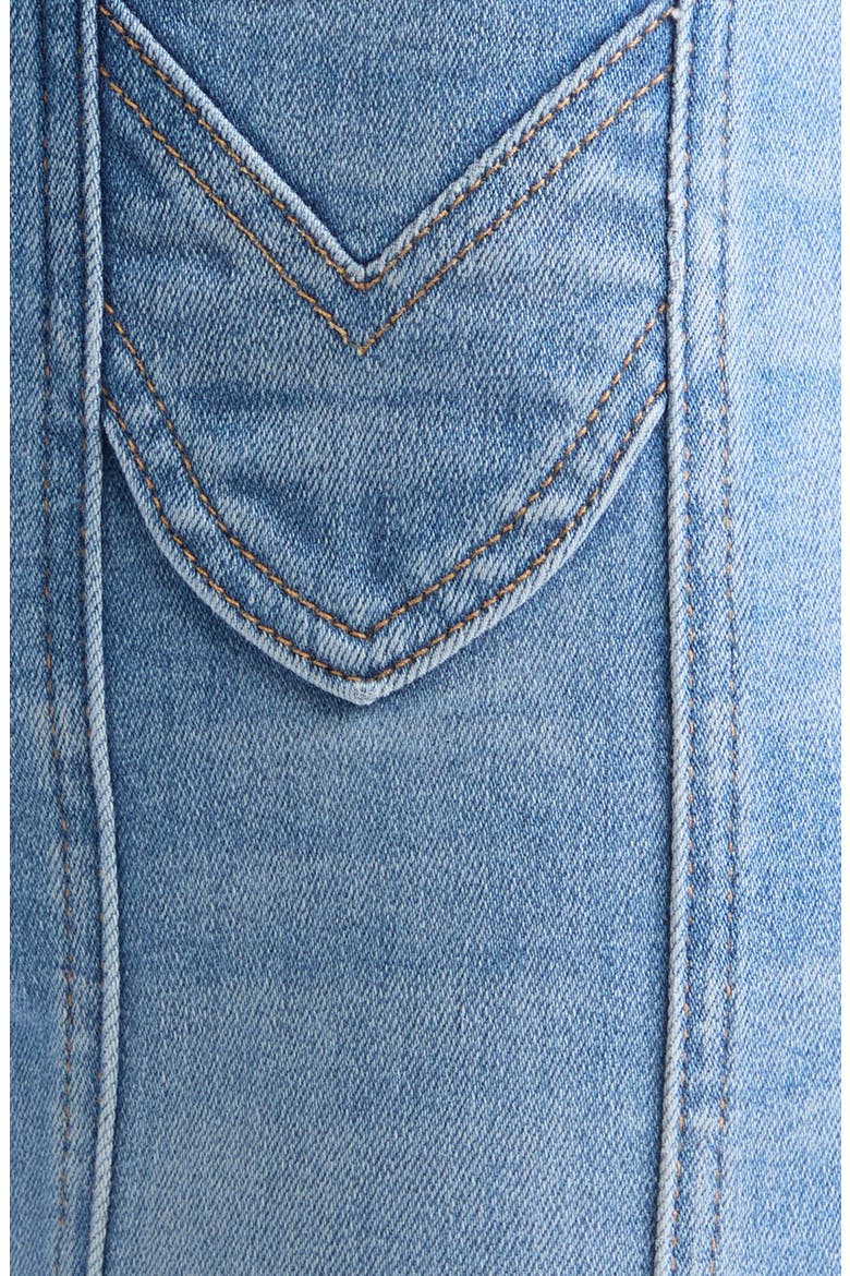 Beverley High Waist Flare Jeans, Alternate, color, SNEAK PEEK