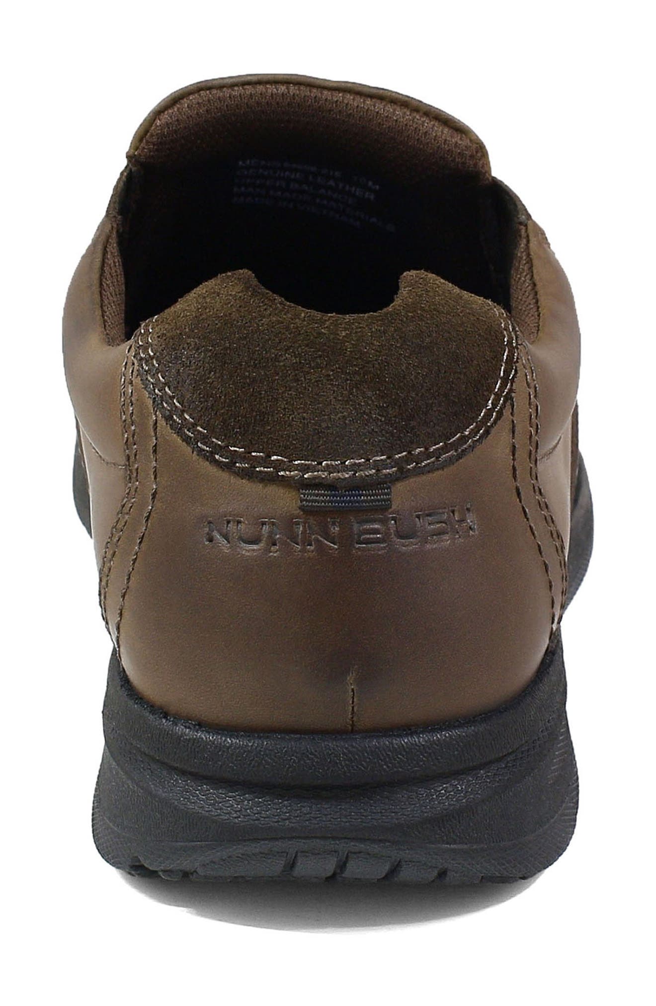 Cam Moc Toe Slip-On - Wide Width Available, Alternate, color, BROWN
