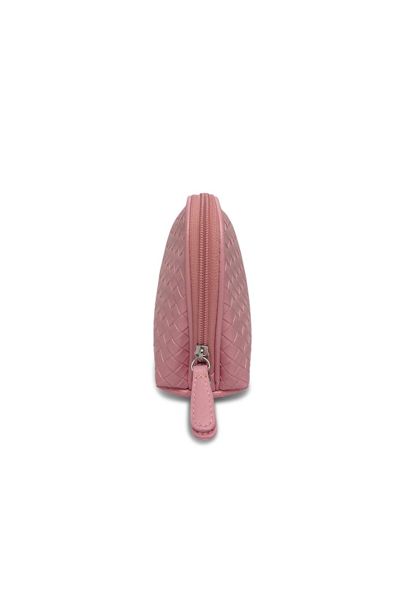 The Cove Woven Cosmetic Bag, Alternate, color, Pink