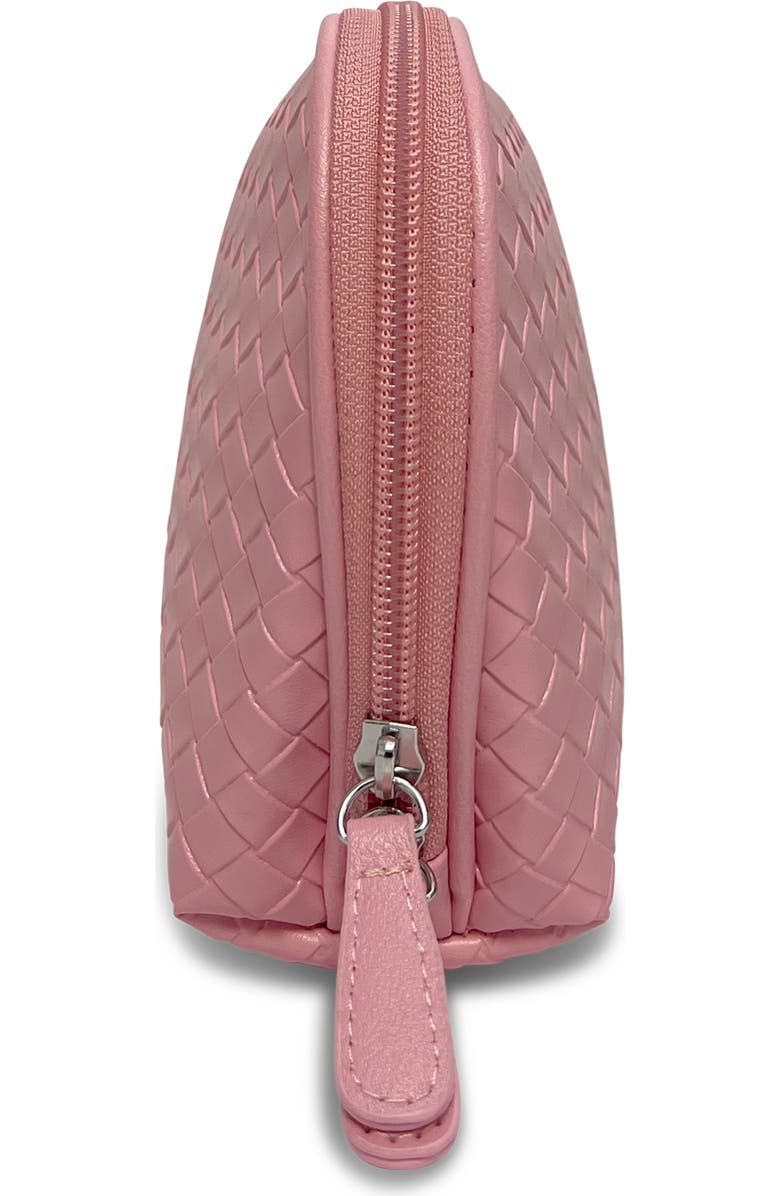 Youzey The Cove Woven Cosmetic Bag, Alternate, color, Pink