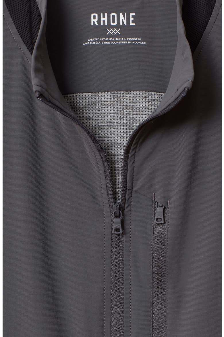 Top Flight Water Resistant Vest, Alternate, color, ASPHALT