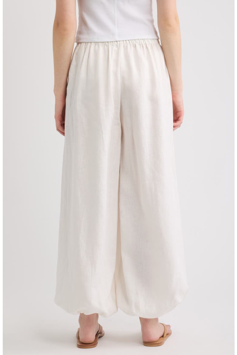 Kortez Balloon Pants, Alternate, color, WHITE