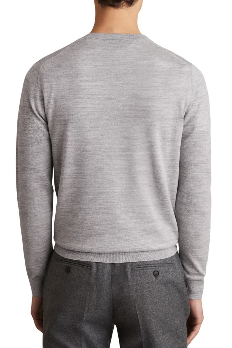 Wessex Wool Sweater, Alternate, color, SOFT GREY MOULINE