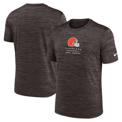 Men's Nike Brown Cleveland Browns Velocity Ball Carrier Dri-FIT T-Shirt