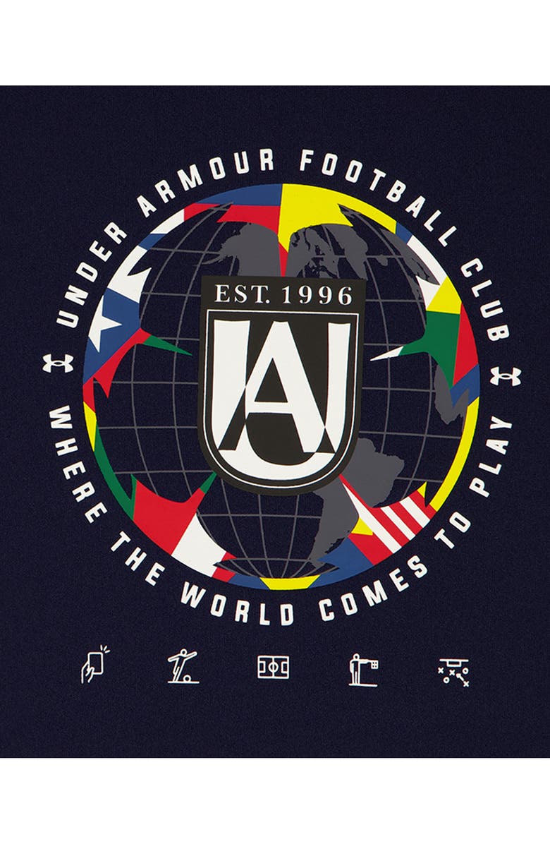 Under Armour Kids' Tech Soccer Graphic T-Shirt & Shorts Set, Alternate, color, Midnight Navy