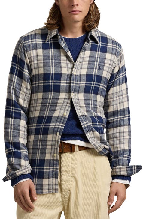 Men s Polo Ralph Lauren Flannel Shirts Nordstrom