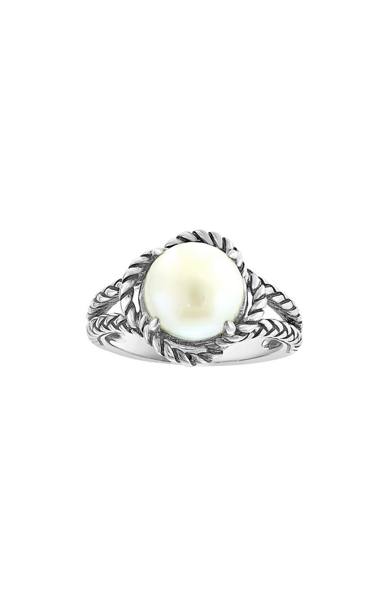 EFFY Sterling Silver Freshwater Pearl Ring, Alternate, color,